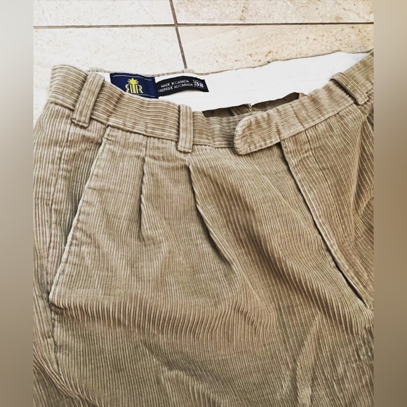 RR Corduroy Pants - Cream - size 38 waist - Picture 2 of 3